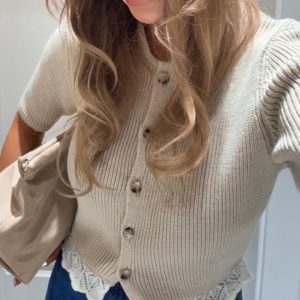 KARDIGAN ELISE EMO BEŻ